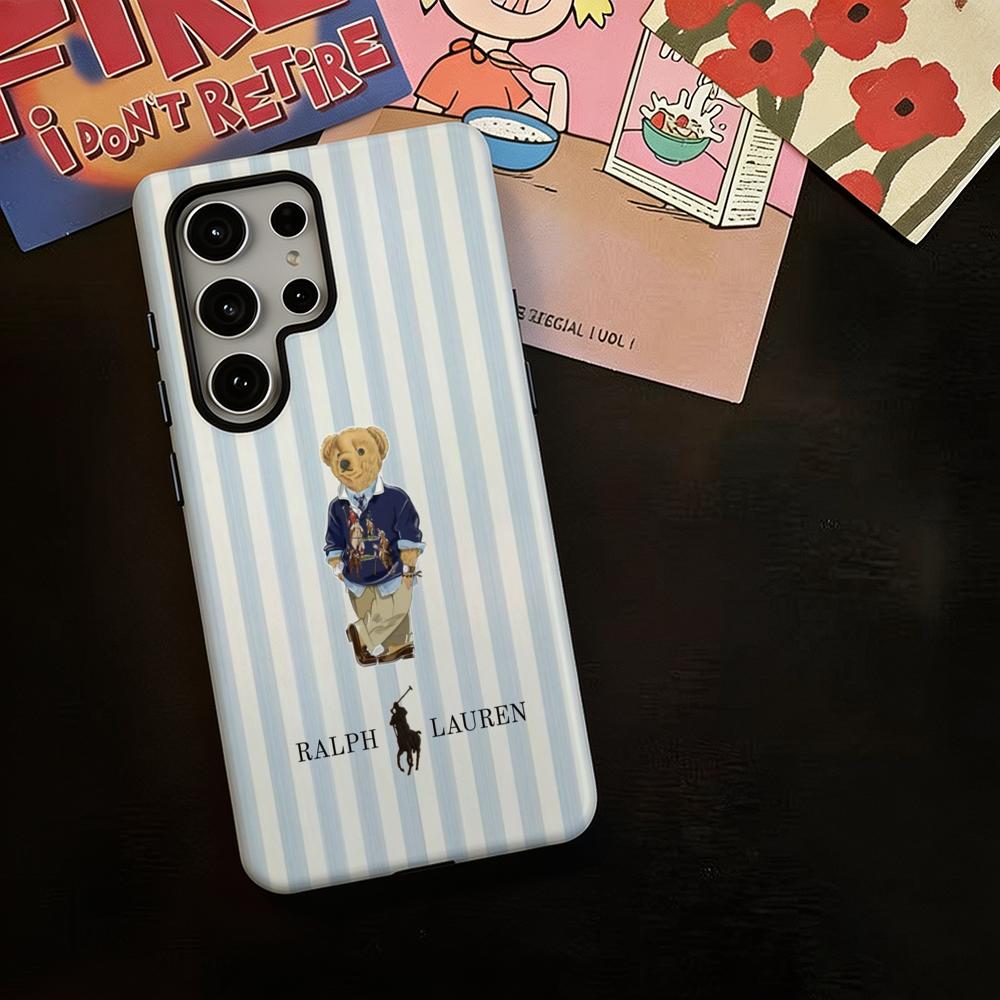 Samsung Galaxy S24 - Capa de Telefone Fashion com Logo