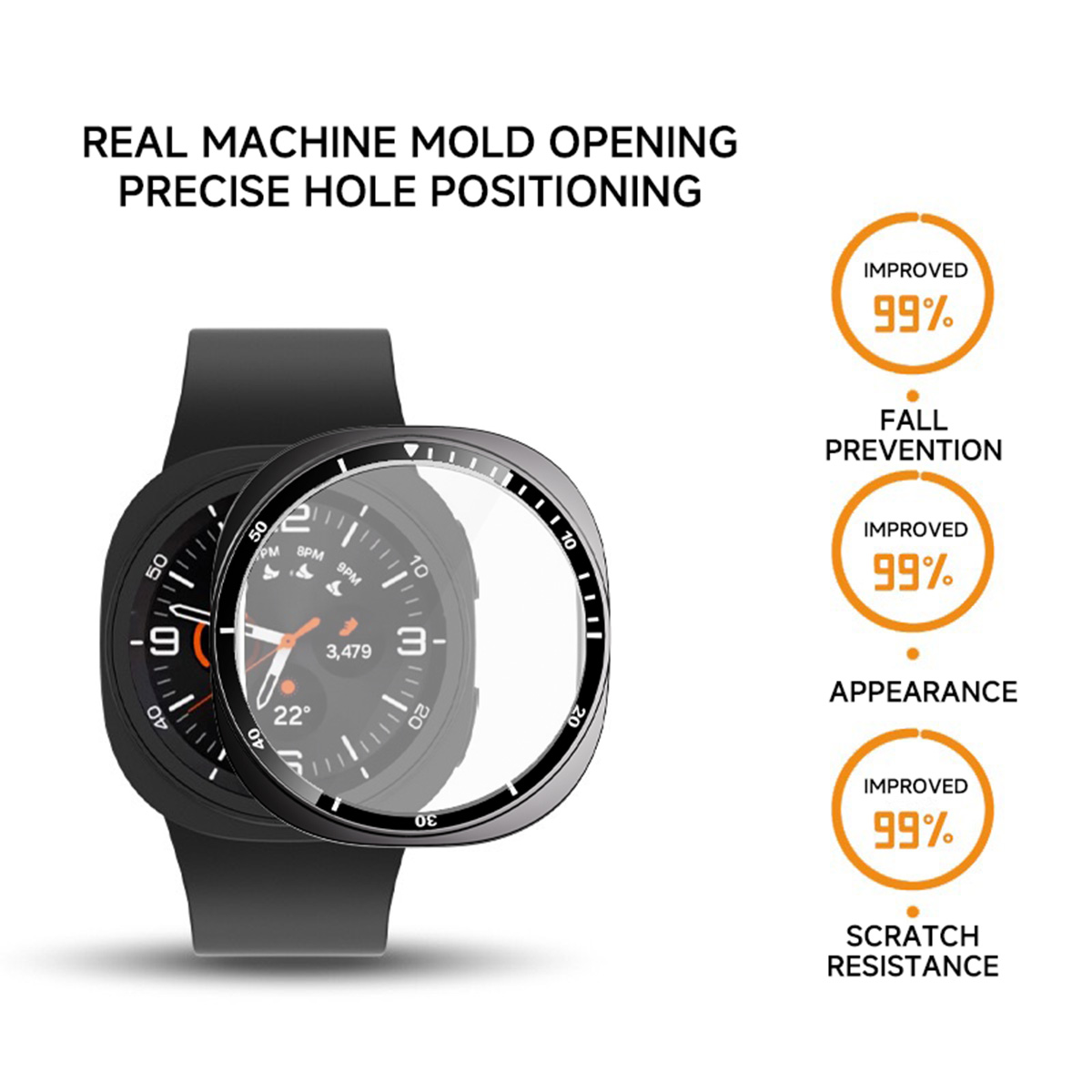 Capa Protetora de Vidro Temper - Samsung Smartwatch Accessories avaliação e preço