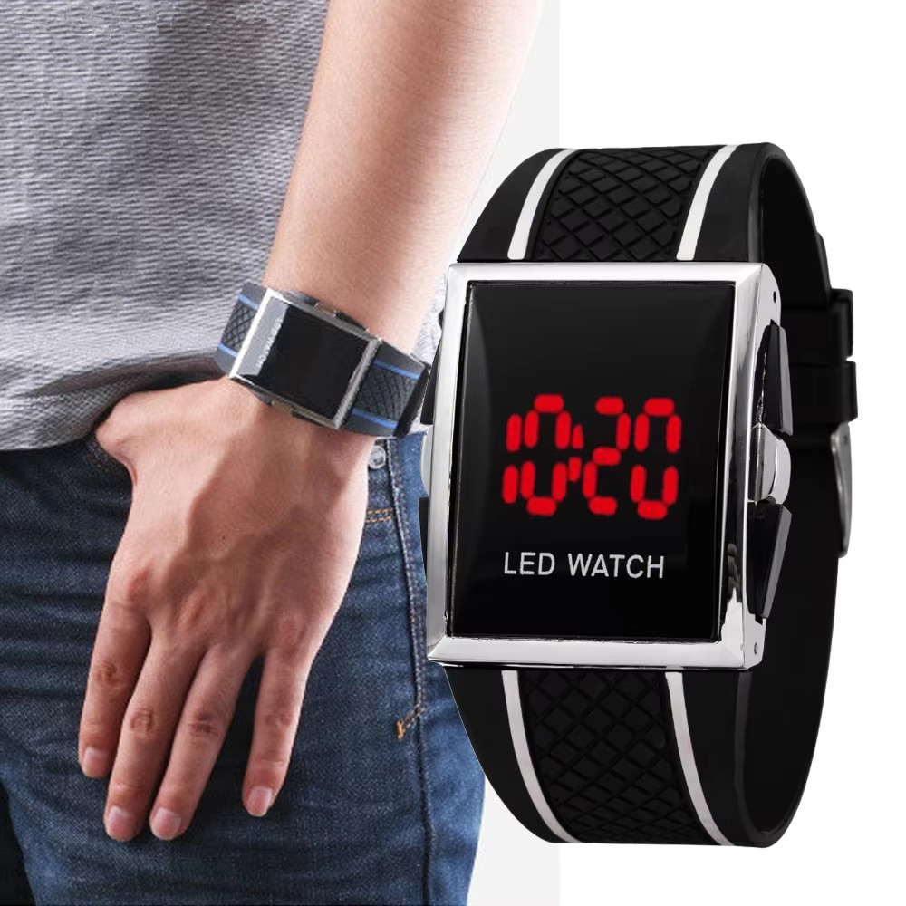 Homens esporte relógios digita - Rugged Sport Strap avaliação e preço