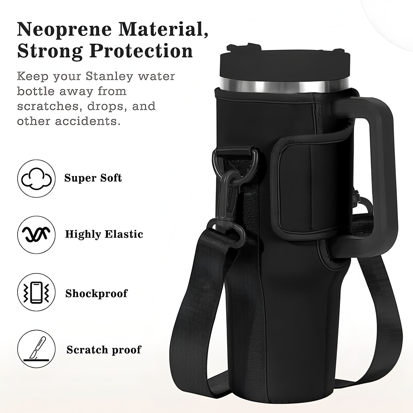 Grande 40oz isolado à prova de - Rugged Sport Strap avaliação e preço